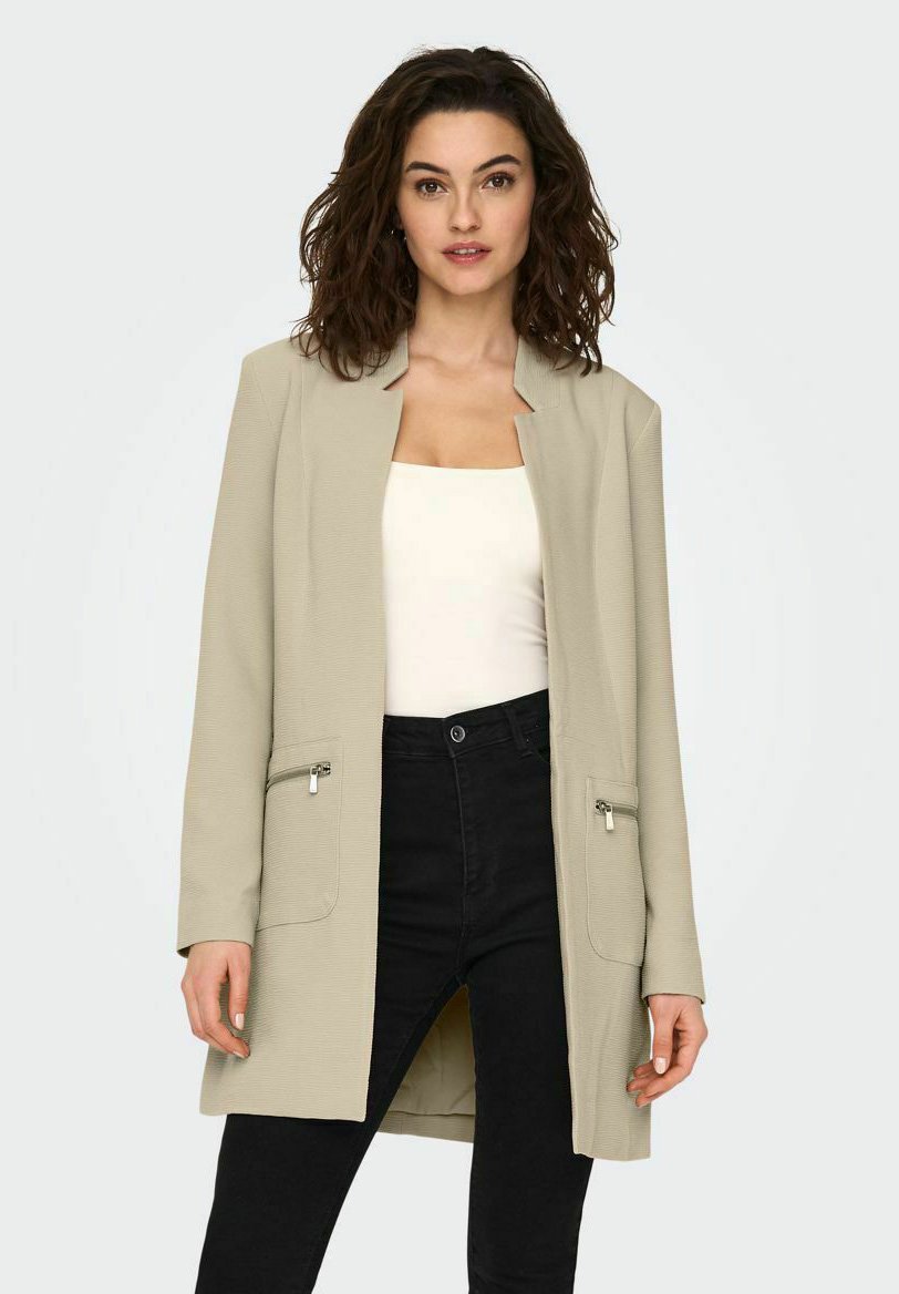 Blazermantel damen beige Clearance